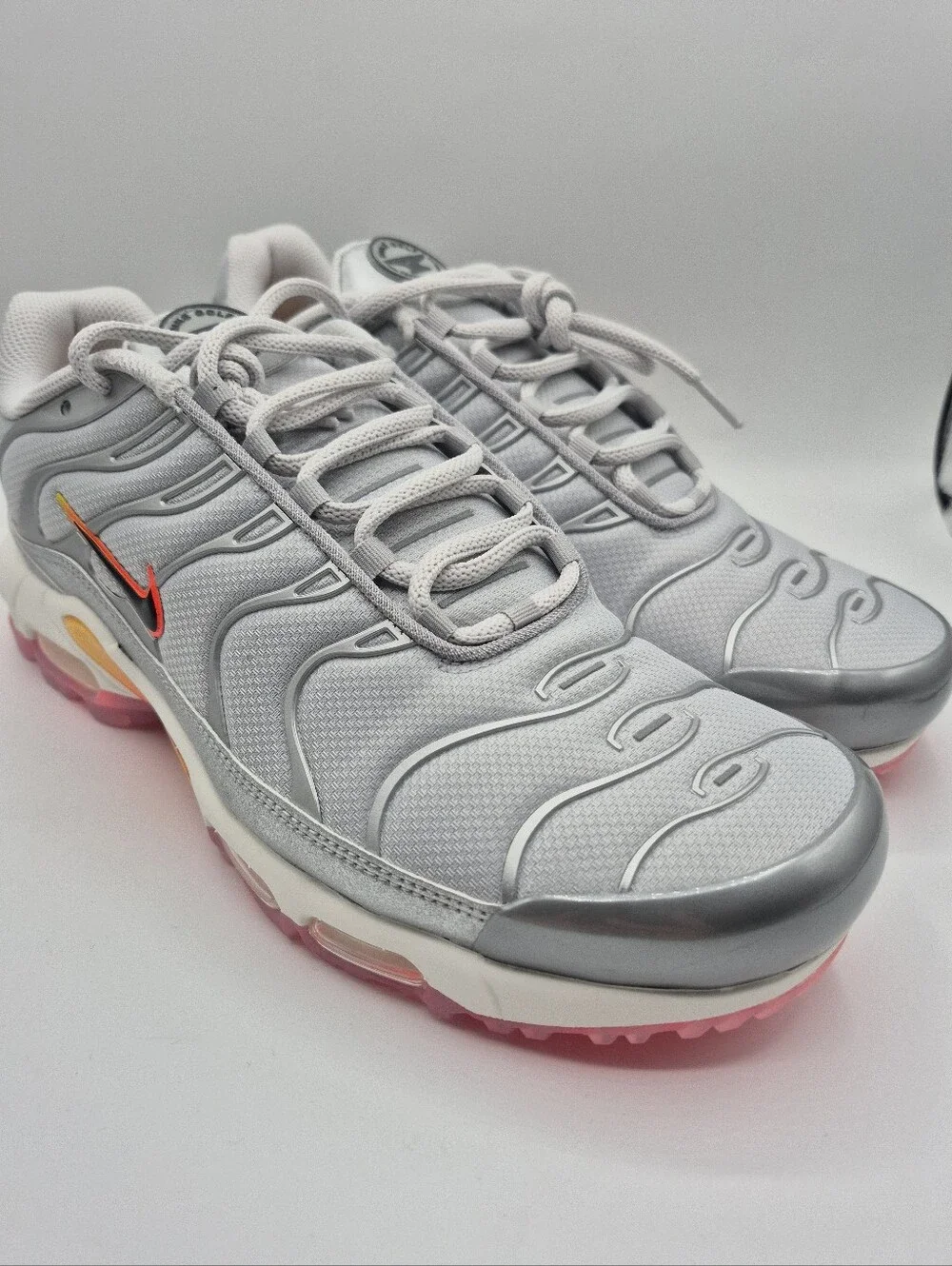 Nike Air Max Plus Golf US Open Silver Grey Sneaker Shoe HJ4518-001 Men's 11 New